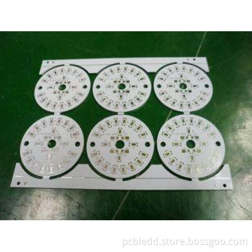 Customized OEM / ODM Round SMD LED PCB / LED Module PCB Boa